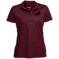 TWH PERFORMANCE STYLE 2 (BLACK) CLOSEOUT - LST650 Ladies' Micropique Sport-Wick® Polo