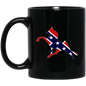 REBEL ON THE RAIL TWH PERFORMANCE BM11OZ 11oz Black Mug