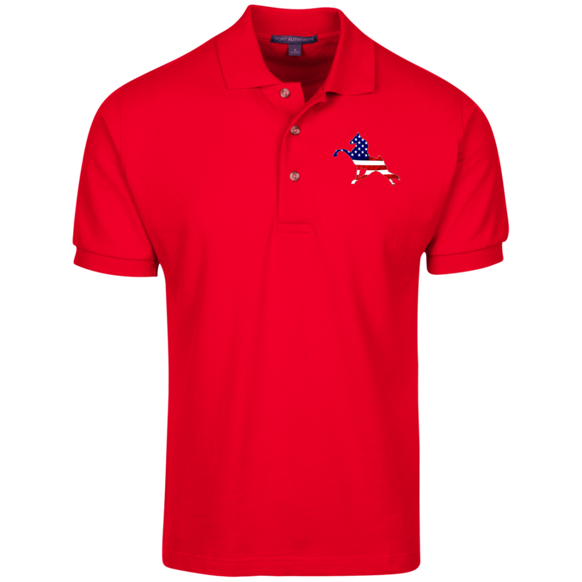 WALK AMERICA TWH PERFORMANCE CLOSEOUT - K420 Cotton Pique Knit Polo