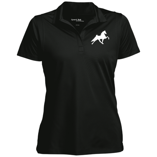 TWH PERFORMANCE STYLE 2 (WHITE) CLOSEOUT - LST650 Ladies' Micropique Sport-Wick® Polo