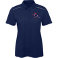 REBEL ON THE RAIL TWH PERFORMANCE 78181R Core 365 Womens Radiant Pique Polo