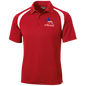 TWH STRONG PERFORMANCE WALK AMERICAN CLOSEOUT - T476 Moisture-Wicking Tag-Free Golf Shirt