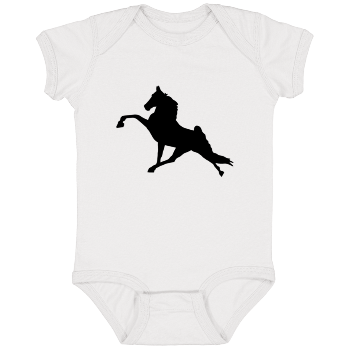 TWH PERFORMANCE (BLACK) 4424 Infant Fine Jersey Bodysuit