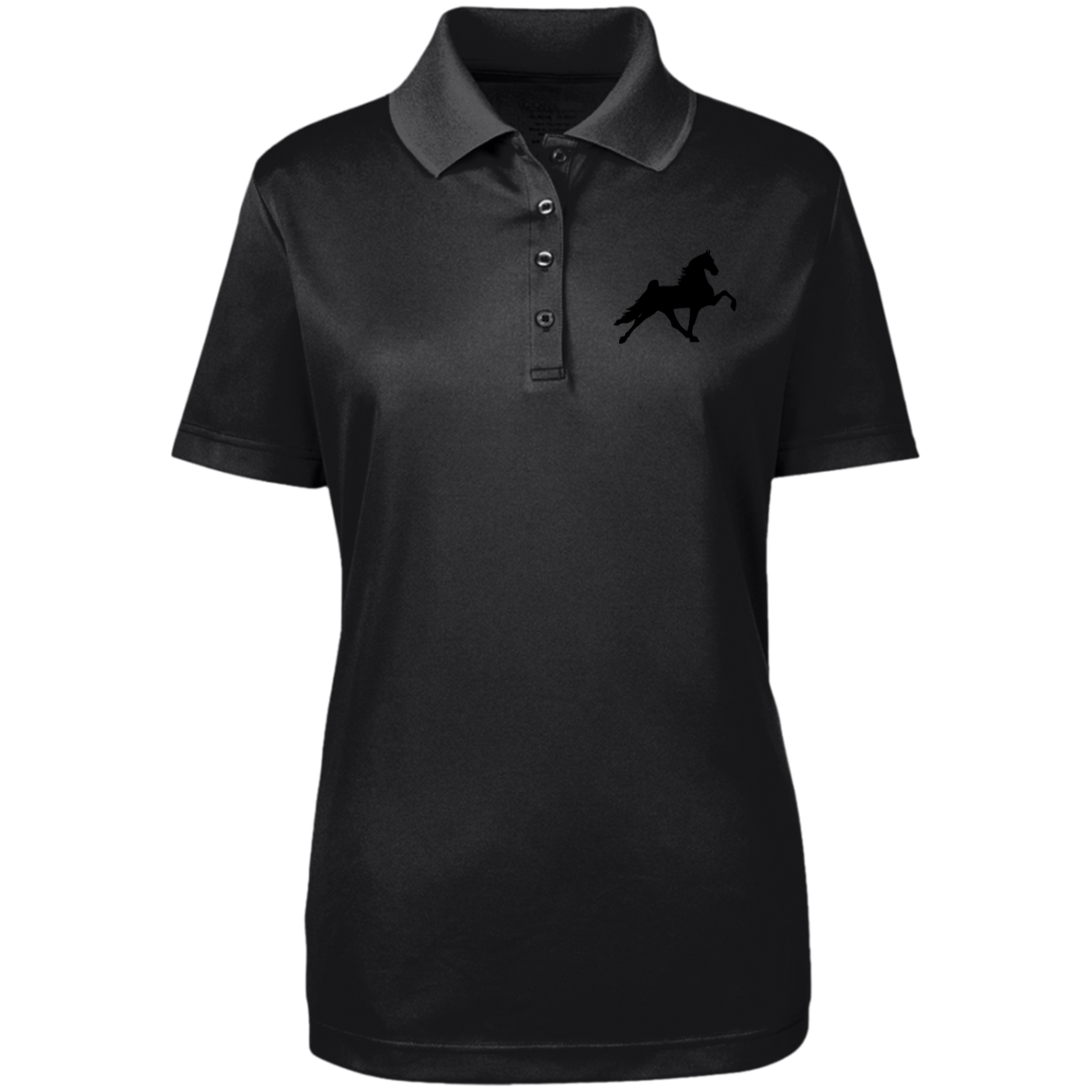 TWH PERFORMANCE STYLE 2 (BLACK) 78181 Core 365 Womens Origin Pique Polo