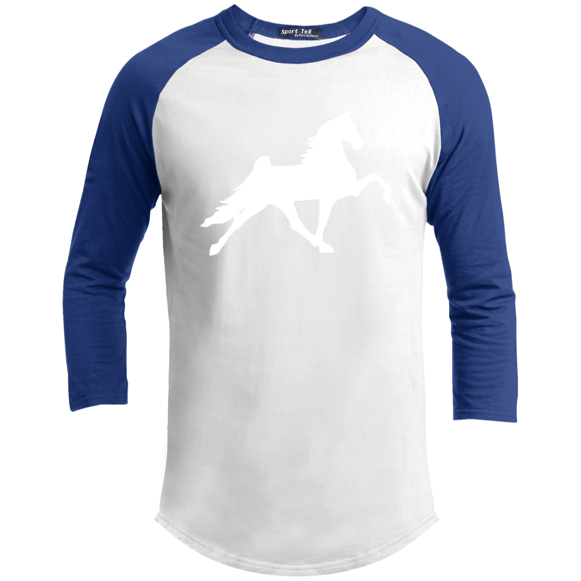 TWH PERFORMANCE STYLE 2 (WHITE) CLOSEOUT - YT200 Youth 3/4 Raglan Sleeve Shirt