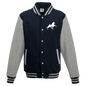 TWH PERFORMANCE STYLE 2 (WHITE) JHA043 AWDis Mens Letterman Jacket