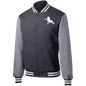 TWH PERFORMANCE (WHITE) CLOSEOUT - ST270 Fleece Letterman Jacket