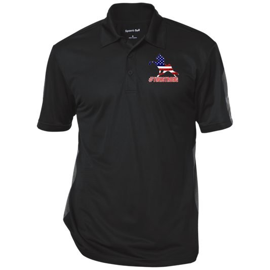 TWH STRONG PERFORMANCE WALK AMERICAN CLOSEOUT - ST695 Performance Textured Three-Button Polo