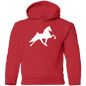 TWH PERFORMANCE STYLE 2 (WHITE) G185B Youth Pullover Hoodie