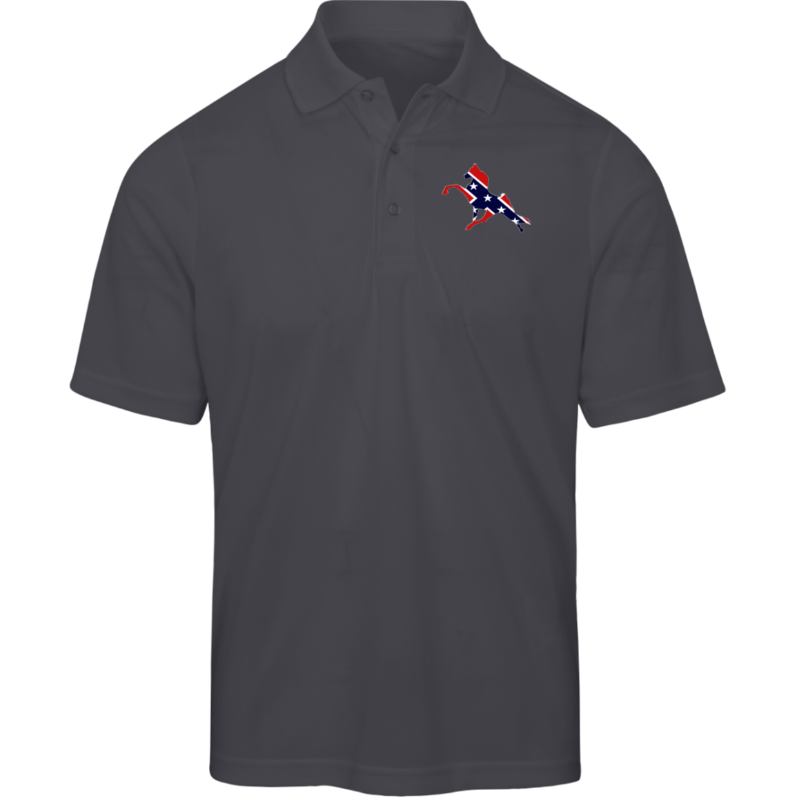 REBEL ON THE RAIL TWH PERFORMANCE 88181 Core 365 Mens Origin Pique Polo