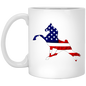 WALK AMERICA TWH PERFORMANCE XP8434 11oz White Mug