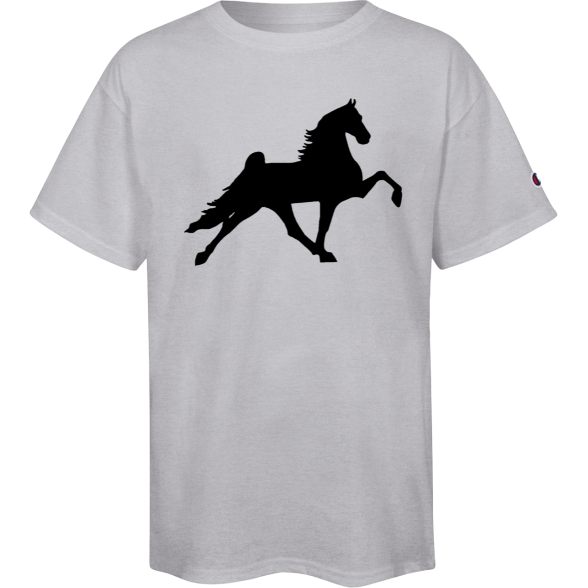 TWH PERFORMANCE STYLE 2 (BLACK) T435 Champion Kids Short Sleeve Tee