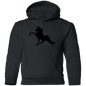 TWH PERFORMANCE (BLACK) G185B Youth Pullover Hoodie