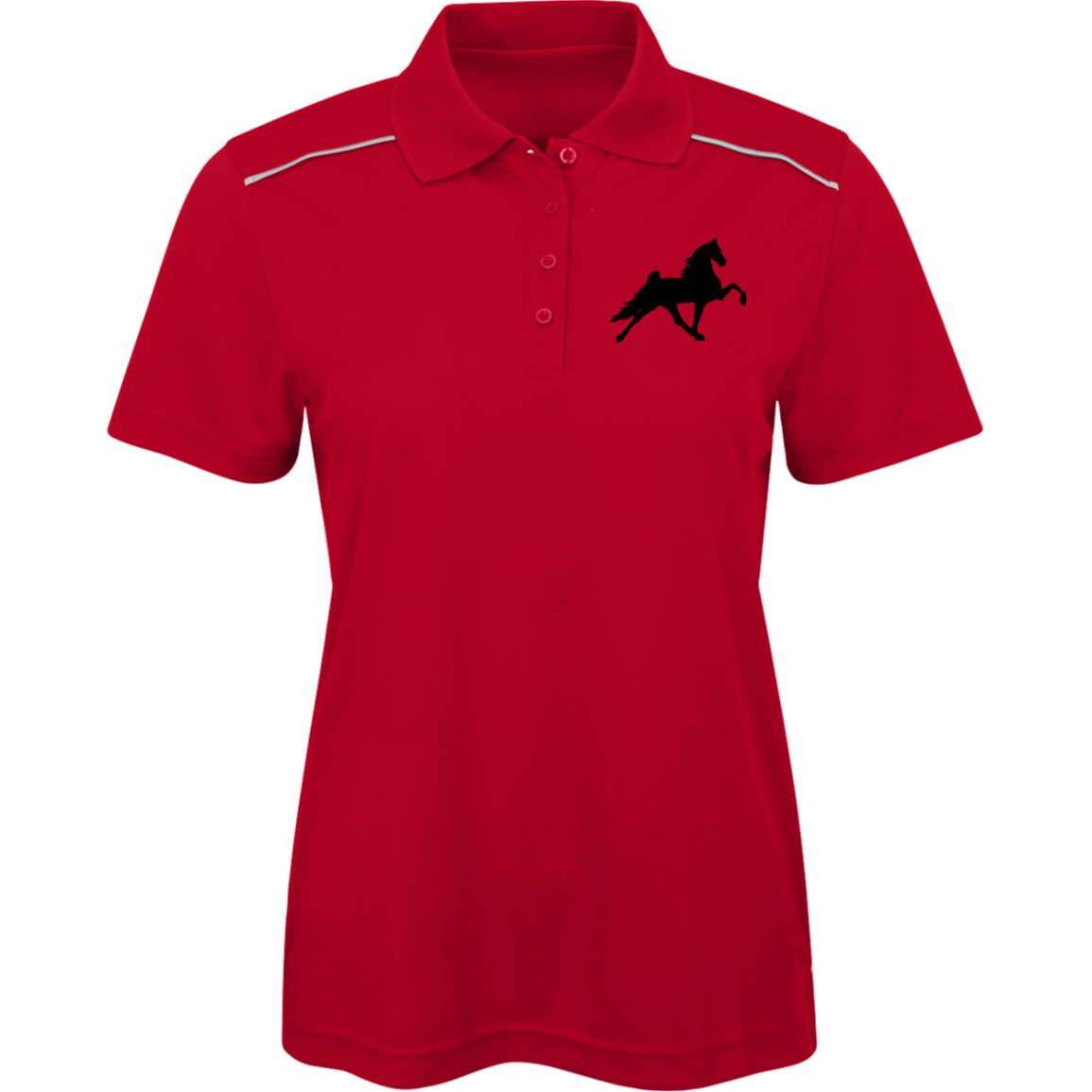 TWH PERFORMANCE STYLE 2 (BLACK) 78181R Core 365 Womens Radiant Pique Polo