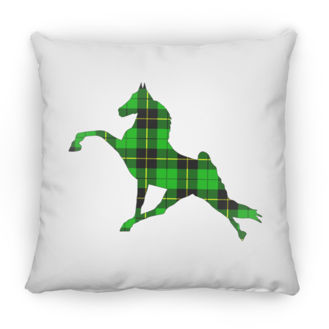 TWH PERFORMANCE GREEN PLAID PILLOWS (THREE SIZES)