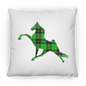 TWH PERFORMANCE GREEN PLAID PILLOWS (THREE SIZES)