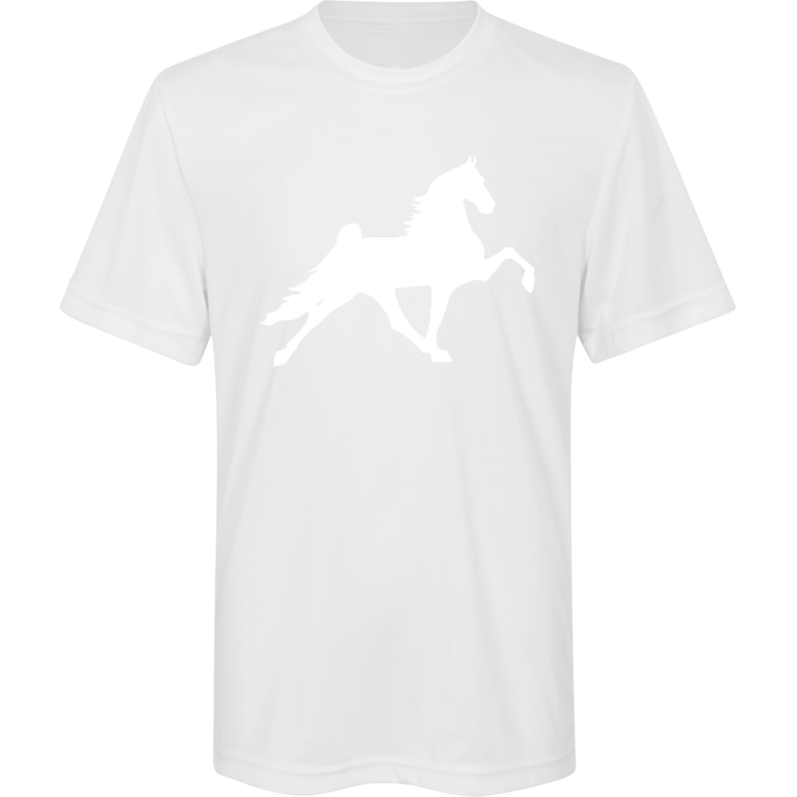 TWH PERFORMANCE STYLE 2 (WHITE) TT11Y Team 365 Kids Zone Tee