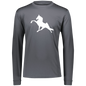 TWH PERFORMANCE (WHITE) CLOSEOUT - 789 Youth Moisture-Wicking Long-Sleeve Tee