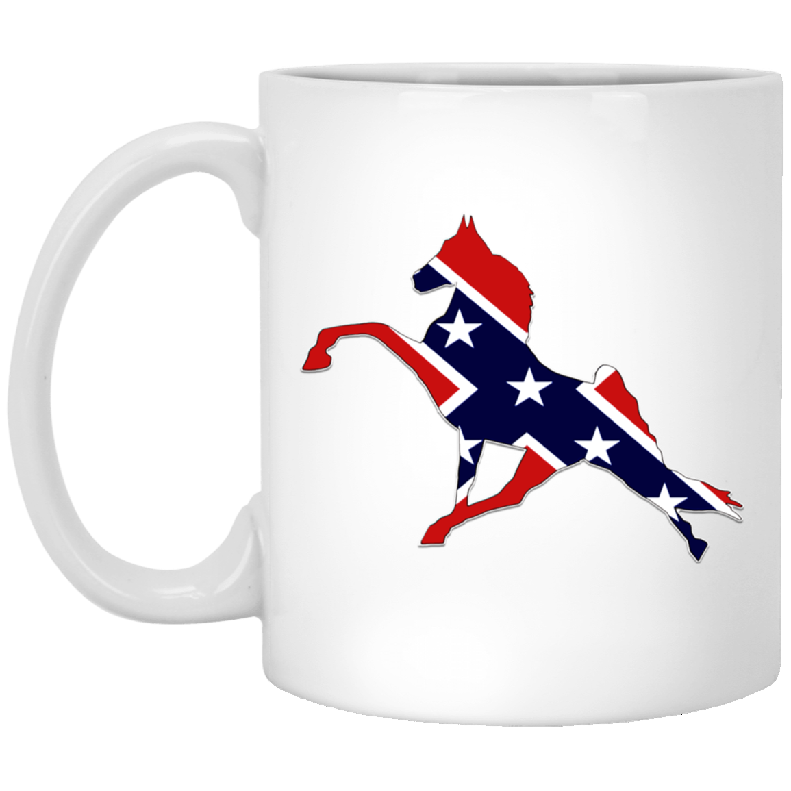 REBEL ON THE RAIL TWH PERFORMANCE XP8434 11oz White Mug