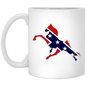 REBEL ON THE RAIL TWH PERFORMANCE XP8434 11oz White Mug