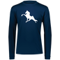 TWH PERFORMANCE (WHITE) CLOSEOUT - 789 Youth Moisture-Wicking Long-Sleeve Tee