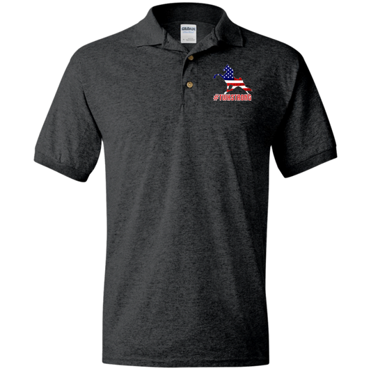 TWH STRONG PERFORMANCE WALK AMERICAN G880 Jersey Polo Shirt