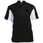 TWH PERFORMANCE (BLACK) CLOSEOUT - ST655 Men's Colorblock Performance Polo