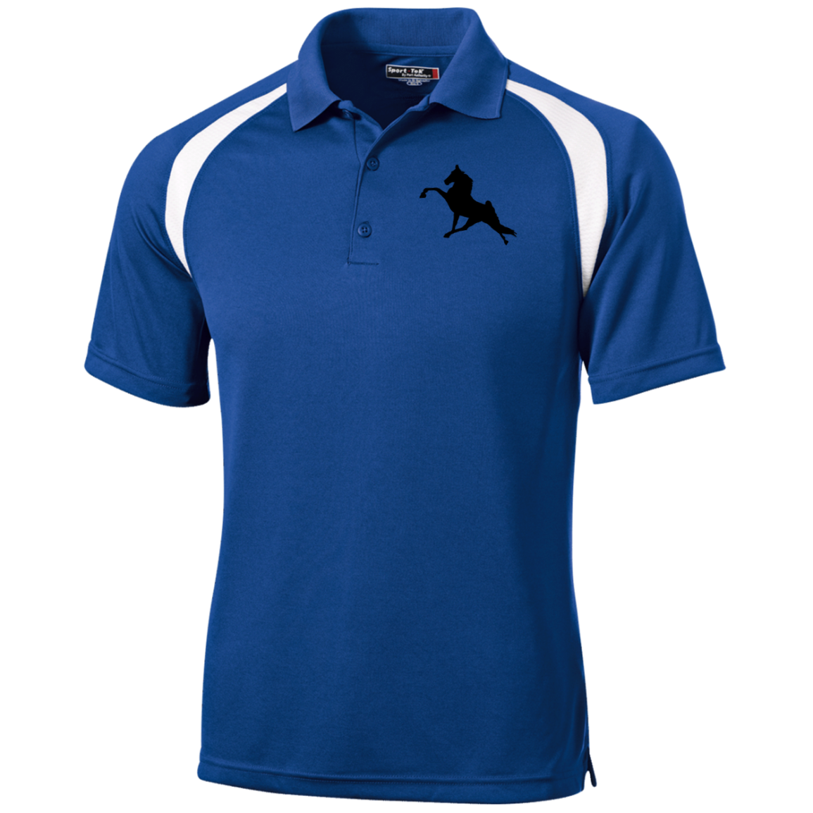 TWH PERFORMANCE (BLACK) CLOSEOUT - T476 Moisture-Wicking Tag-Free Golf Shirt