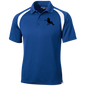 TWH PERFORMANCE (BLACK) CLOSEOUT - T476 Moisture-Wicking Tag-Free Golf Shirt