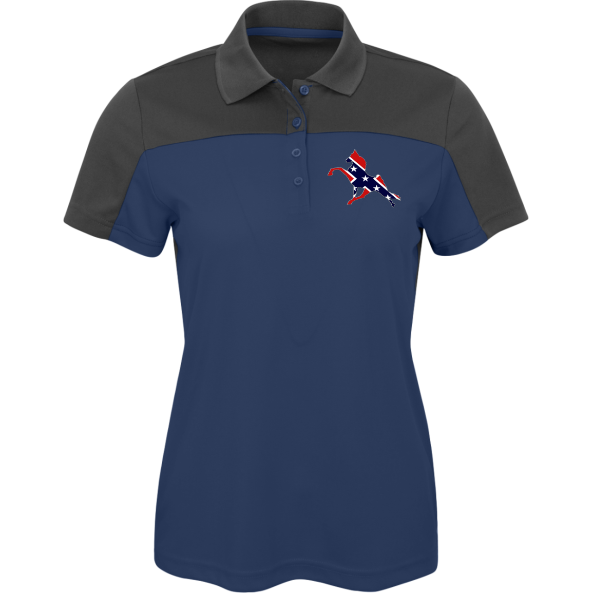 REBEL ON THE RAIL TWH PERFORMANCE CE101W Core 365 Womens Pique Polo