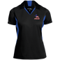 TWH STRONG PERFORMANCE WALK AMERICAN CLOSEOUT - LST655 Ladies' Colorblock Performance Polo