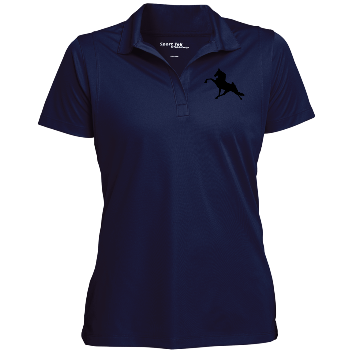 TWH PERFORMANCE (BLACK) CLOSEOUT - LST650 Ladies' Micropique Sport-Wick® Polo