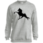 TWH PERFORMANCE (BLACK) CLOSEOUT - PC90Y Youth Crewneck Sweatshirt