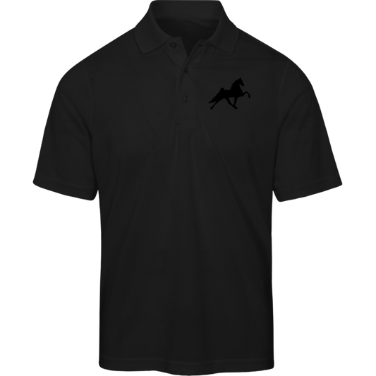 TWH PERFORMANCE STYLE 2 (BLACK) 88181 Core 365 Mens Origin Pique Polo