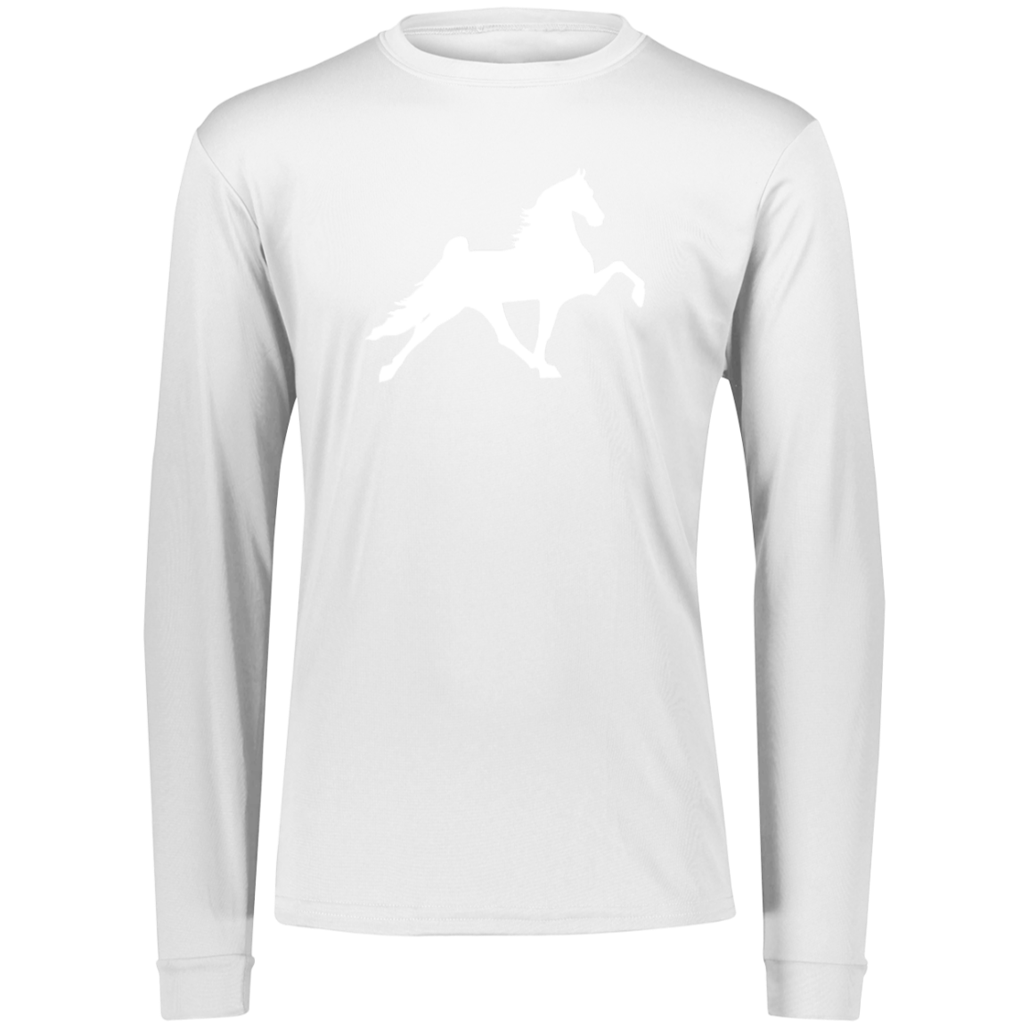 TWH PERFORMANCE STYLE 2 (WHITE) CLOSEOUT - 789 Youth Moisture-Wicking Long-Sleeve Tee