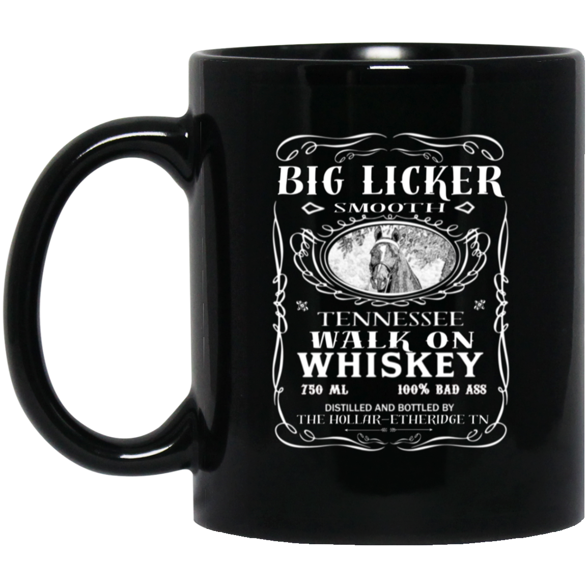 BIG LICKER SMOOTH BM11OZ 11oz Black Mug