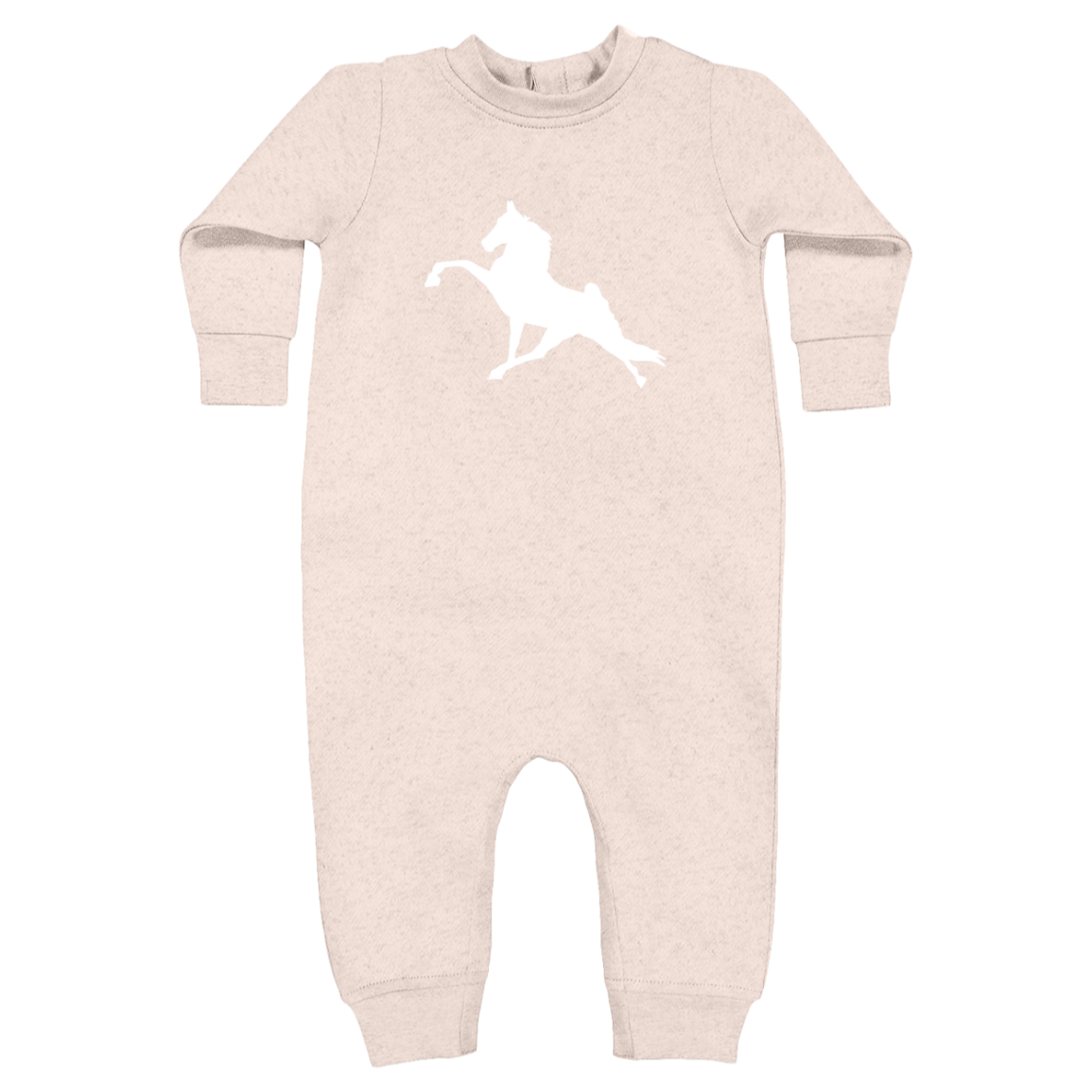 TWH PERFORMANCE (WHITE) 4447 Rabbit Skins Infant Fleece One-Piece Bodysuit