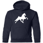 TWH PERFORMANCE STYLE 2 (WHITE) G185B Youth Pullover Hoodie