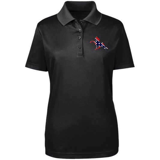 REBEL ON THE RAIL TWH PERFORMANCE 78181 Core 365 Womens Origin Pique Polo