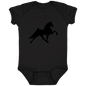 TWH PERFORMANCE STYLE 2 (BLACK) 4424 Infant Fine Jersey Bodysuit