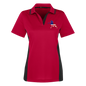 WALK AMERICA TWH PERFORMANCE M386W Harriton Womens Colorblock Polo