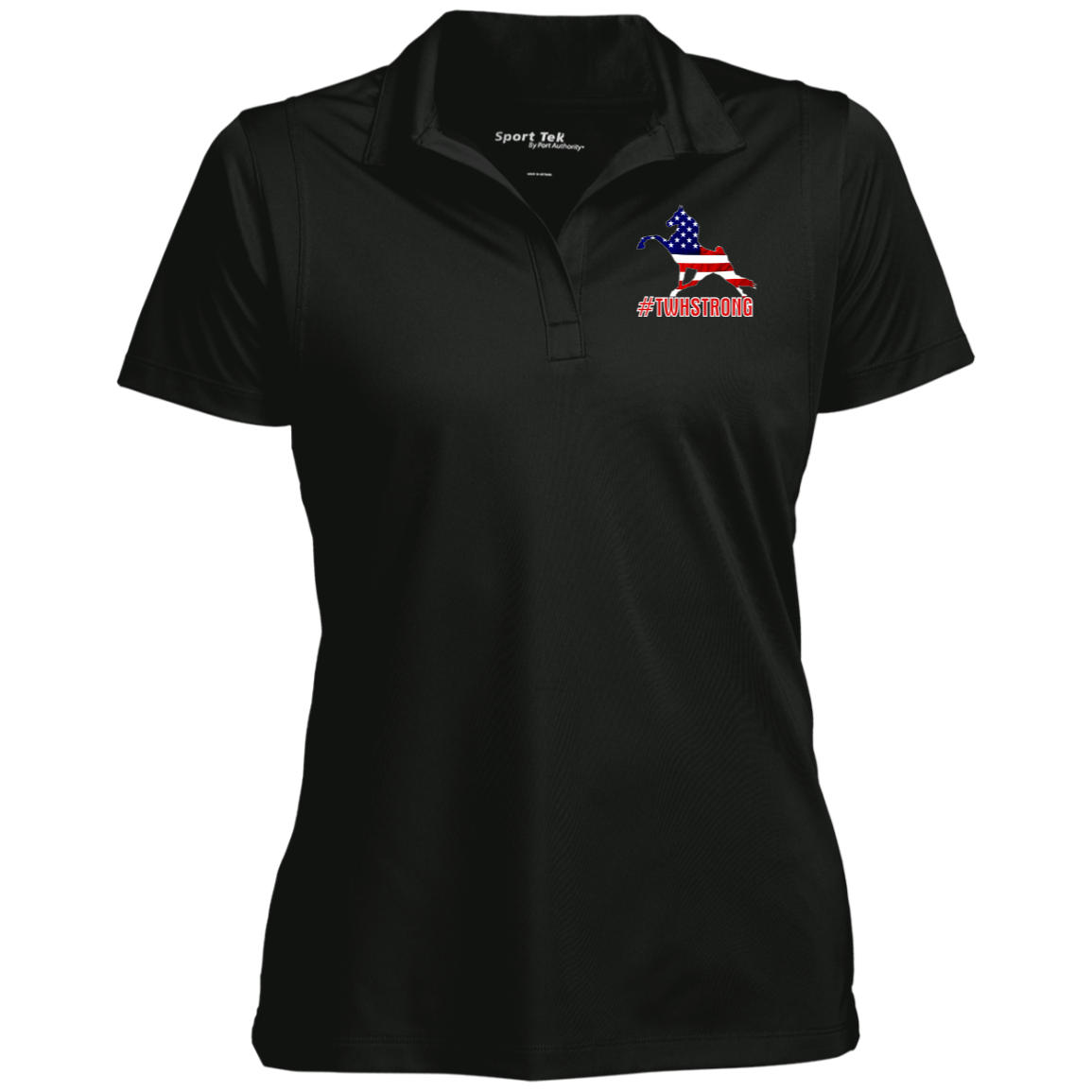 TWH STRONG PERFORMANCE WALK AMERICAN CLOSEOUT - LST650 Ladies' Micropique Sport-Wick® Polo