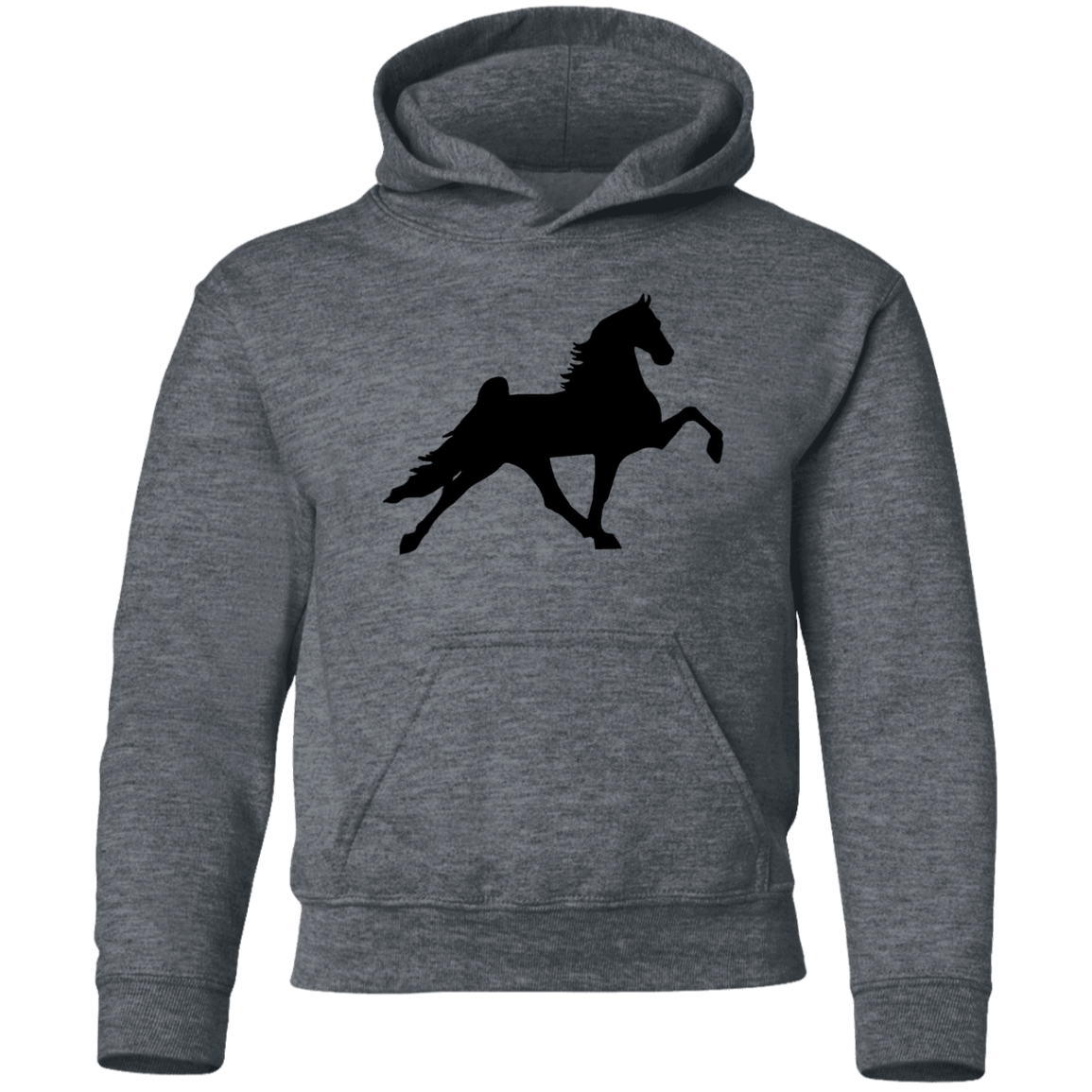 TWH PERFORMANCE STYLE 2 (BLACK) G185B Youth Pullover Hoodie