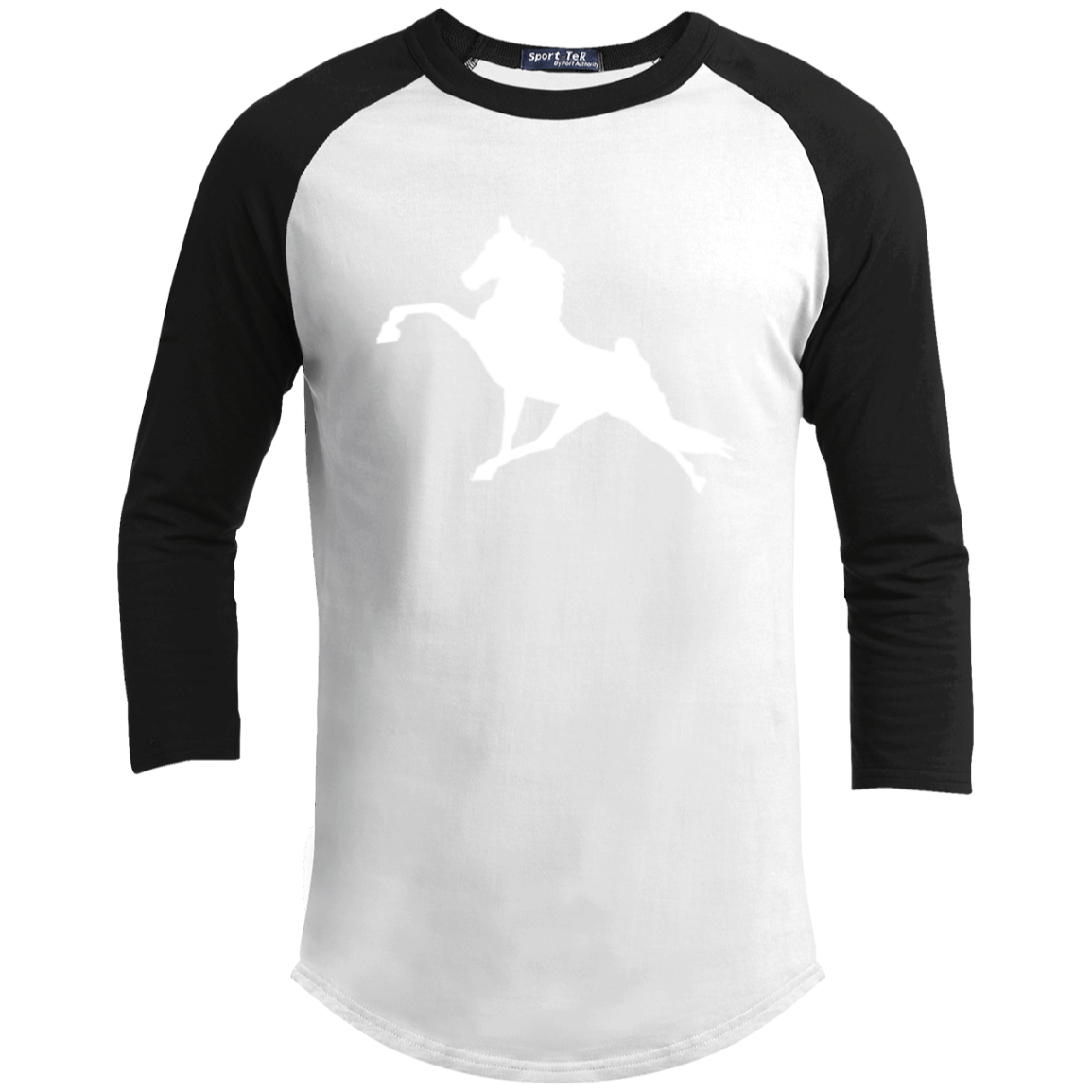 TWH PERFORMANCE (WHITE) CLOSEOUT - YT200 Youth 3/4 Raglan Sleeve Shirt