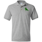 TWH PERFORMANCE GREEN PLAID G880 Jersey Polo Shirt