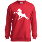 TWH PERFORMANCE (WHITE) CLOSEOUT - PC90Y Youth Crewneck Sweatshirt