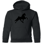 TWH PERFORMANCE STYLE 2 (BLACK) G185B Youth Pullover Hoodie