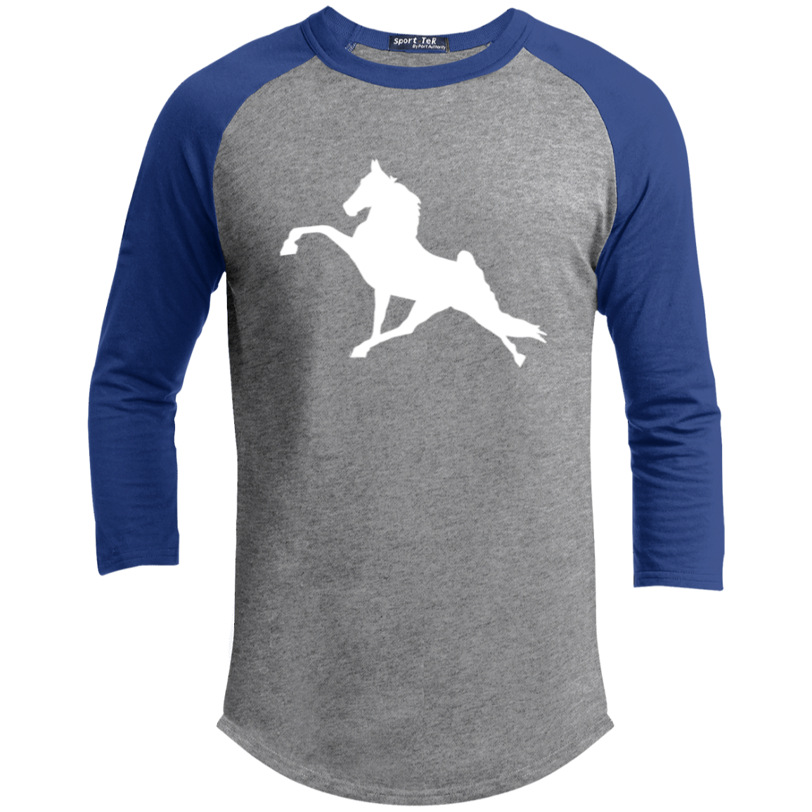 TWH PERFORMANCE (WHITE) CLOSEOUT - YT200 Youth 3/4 Raglan Sleeve Shirt