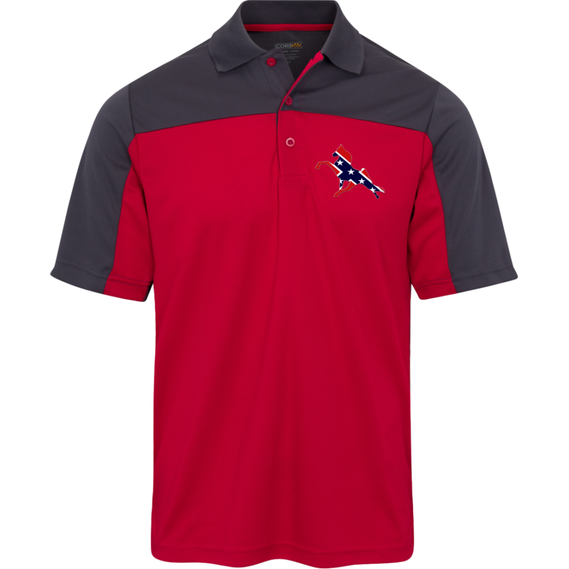 REBEL ON THE RAIL TWH PERFORMANCE CE101 Core 365 Mens Balance Pique Polo