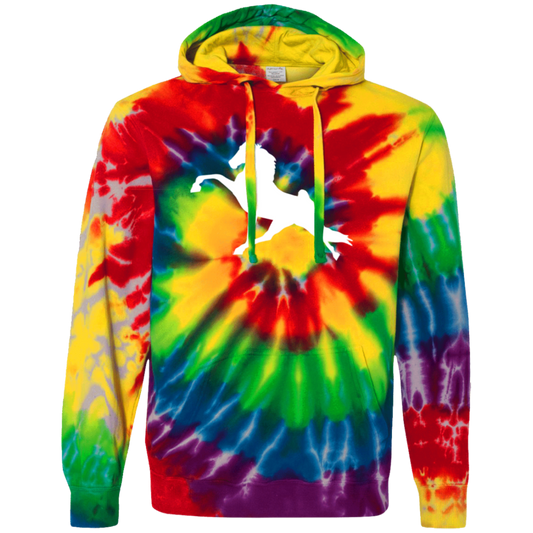 TWH PERFORMANCE (WHITE) CD877 Unisex Tie-Dyed Pullover Hoodie